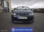 Saab 9-3 Turbo Aero Cabrio | 2007 | Route 66 Auctions, Auto's, Gebruikt, Zwart, Bedrijf, Handgeschakeld