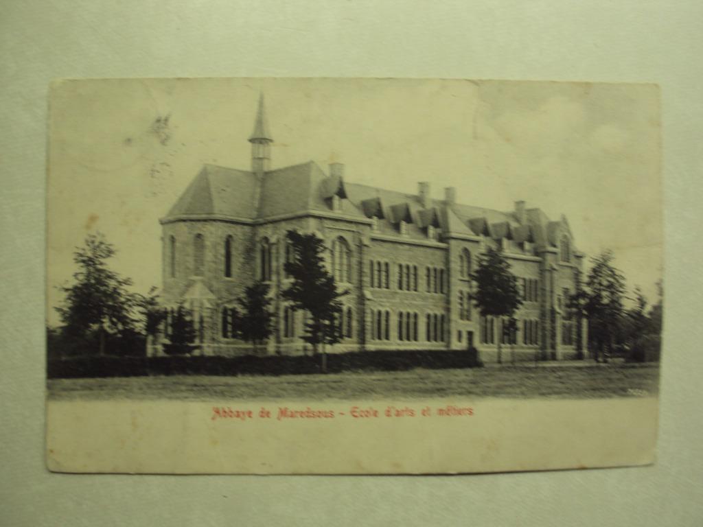 60025 - ABBAYE DE MAREDSOUS - ECOLE D'ARTS ET METIERS, Envoi