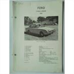 Ford Consul Corsair Vraagbaak losbladig 1964 #3 Nederlands, Livres, Autos | Livres, Utilisé, Enlèvement ou Envoi, Ford