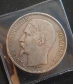 5 Fr. Louis-Napoleon Bonaparte 1852 A, Ophalen of Verzenden, Zilver