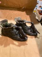 Tinnen potjes model schoen met hondjes, Antiek en Kunst, Ophalen
