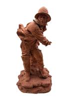 Joseph Le Guluche 19e eeuwse terracottazeiler, Ophalen of Verzenden