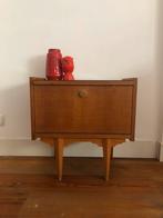 Vintage nachtkastje, Huis en Inrichting, Ophalen, Gebruikt, Hout