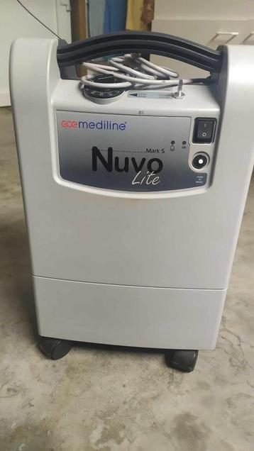 Nuvo lite zuurstof concentrator beschikbaar voor biedingen