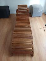 Chaise de terrasse en bois Grefswalder, Tuin en Terras, Ligbedden, Ophalen, Hout