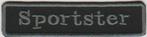 Harley Davidson Sportster stoffen opstrijk patch embleem #2, Verzenden, Nieuw