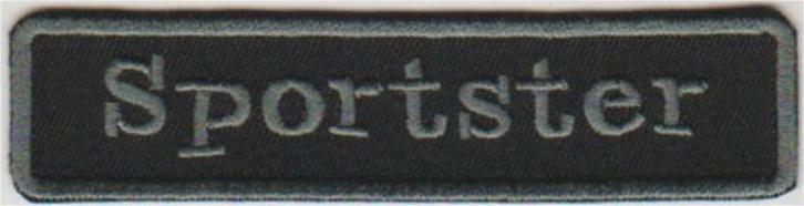 Harley Davidson Sportster stoffen opstrijk patch embleem #2, Motoren, Accessoires | Overige, Nieuw, Verzenden