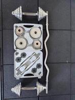 Gewichten + curlbar en set’s dumbells, Sport en Fitness, Ophalen