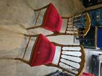 Chaises, Huis en Inrichting, Stoelen, Ophalen, Zo goed als nieuw, Vijf, Zes of meer stoelen, Rood