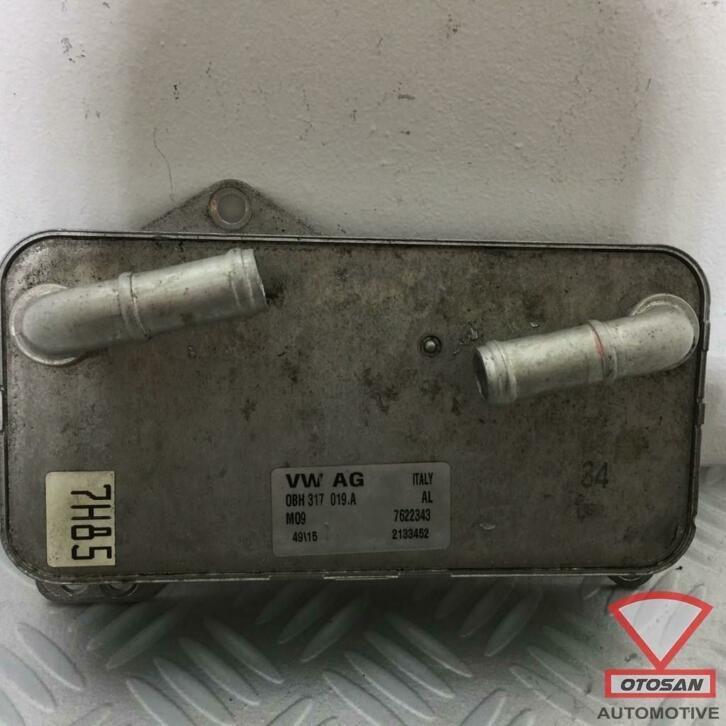 vw tiguan 5na 2018 oliekoeler olie koeler 0bh317019a, Auto-onderdelen, Airco en Verwarming, Volkswagen, Gebruikt