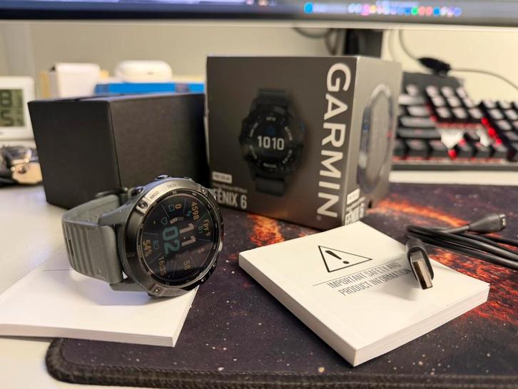 Garmin Fenix 6: Pro, TV, Hi-fi & Vidéo, Appareils photo analogiques, Autres Marques, Enlèvement ou Envoi