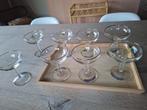 8 vintage babychamp champagneglazen, Enlèvement ou Envoi