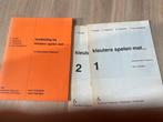 kleuters spelen met: handleiding en werkboekjes 1 en 2, Boeken, Ophalen of Verzenden