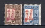 GUADELOUPE Yt. T25/26 MG 1928, Enlèvement ou Envoi, Non oblitéré, Amérique centrale