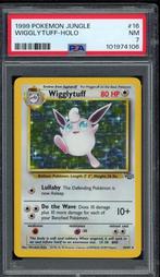 Wigglytuff Holo PSA 7 - 16/64 - Jungle 1999, Hobby en Vrije tijd, Verzamelkaartspellen | Pokémon, Verzenden, Zo goed als nieuw