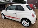 FIAT 500 SPORT 100cv EURO 5  95800km Garantie 1an, Auto's, 100 kW, Stof, 4 cilinders, Wit