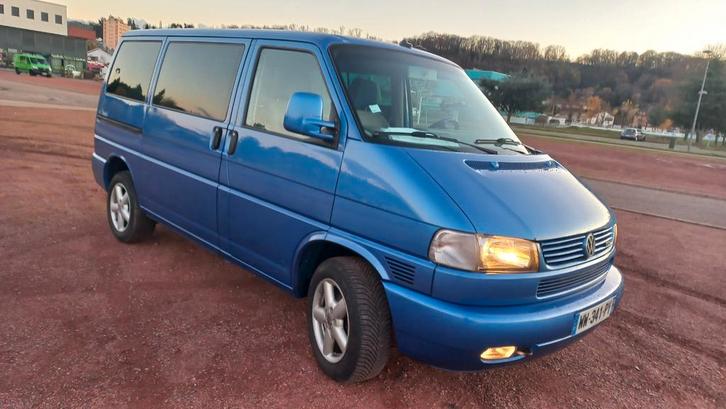 vw t4 multivan extra clean 11/2002 tip top quartz, Caravans en Kamperen, Mobilhomes, Particulier, Ophalen