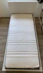 MALM IKEA eenpersoonsbed (wit), Huis en Inrichting, Ophalen, 90 cm, Eenpersoons, Wit