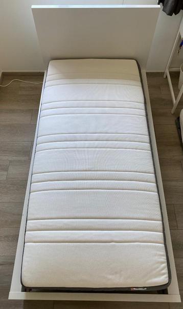 MALM IKEA eenpersoonsbed (wit) beschikbaar voor biedingen
