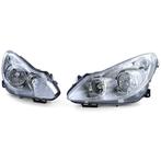 Koplampen Set Links en Rechts H1 H7 Voor Opel Corsa D, Verzenden