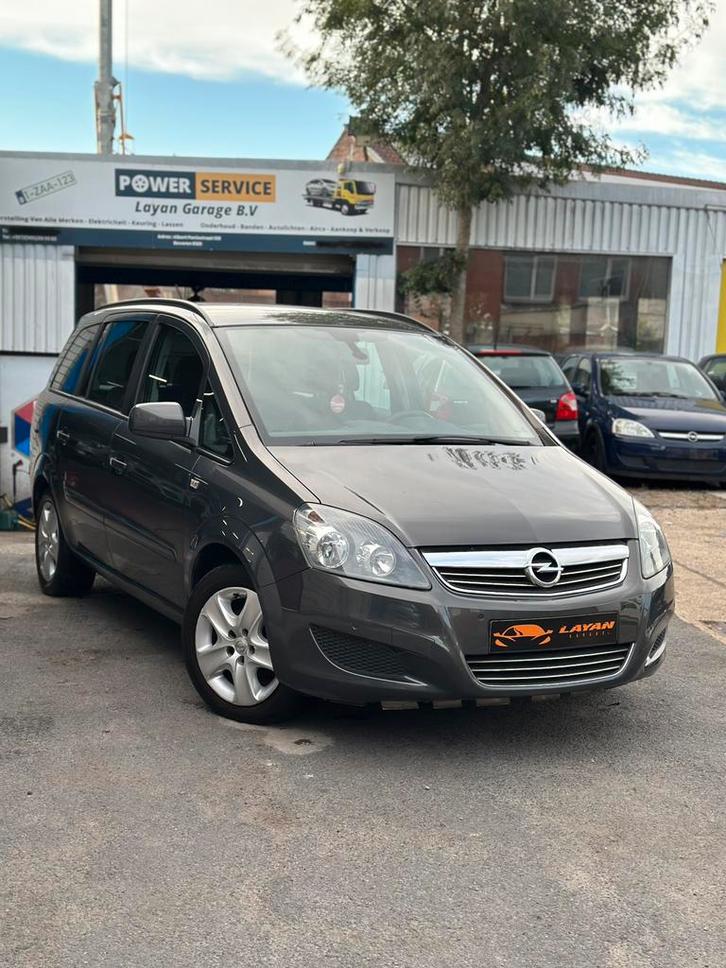 Opel Zafira Benzine 7pl, Auto's, Opel, Bedrijf, Te koop, Zafira, ABS, Benzine, Euro 5, Stadsauto, 5 deurs, Handgeschakeld, Stof