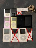 Set van 9 iPods - oude modellen, collectie, Audio, Tv en Foto, Mp3-spelers | Apple iPod, Ophalen, Nieuw, Met radio, 40 GB en meer