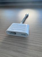 Apple Lightning to HDMI + USB-C, Informatique & Logiciels, Comme neuf, Enlèvement