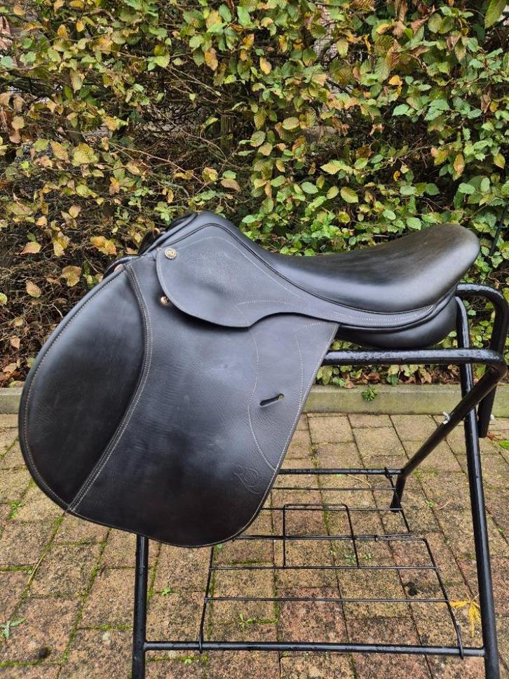 Ruiz Diaz (Pessoa) 17,5 springzadel - verwisselbaar, Dieren en Toebehoren, Paarden en Pony's | Hoofdstellen en Tuigage, Gebruikt