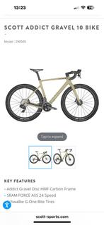 Scott addict gravel 10 maat Large 56, Fietsen en Brommers, Ophalen, Zo goed als nieuw, Overige merken