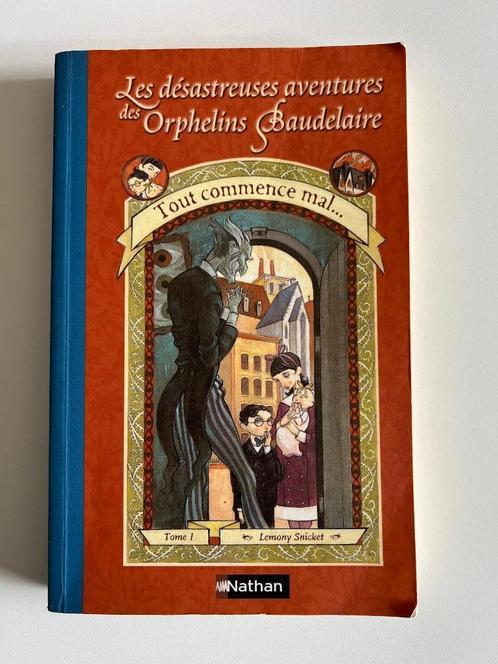 Livre Les désastreuses aventures des Orphelins Baudelaire 1, Livres, Romans, Utilisé, Reste du monde, Enlèvement ou Envoi