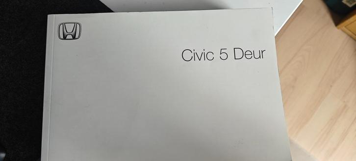 Honda Civic 2001 CTDI gebruikershandleiding NL+D, Auto diversen, Handleidingen en Instructieboekjes, Ophalen