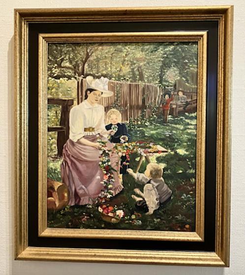 Schilderij op doek, Antiek en Kunst, Kunst | Schilderijen | Klassiek, Ophalen