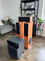 MORDAUNT-SHORT-luidsprekers en HARMAN KARDON-versterker, Audio, Tv en Foto, Ophalen, Gebruikt, Complete surroundset, Overige merken