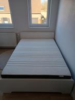 Ikea bed / amper gebruikt / wit / 1m40 breed, Ophalen, Wit, 140 cm, Zo goed als nieuw