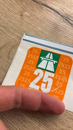 Wegen vignet zwitserland 25, Tickets en Kaartjes