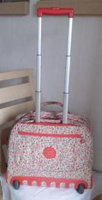 Kipling Trolley 2 wielen en schouderbanden + TB apenconditie, Gebruikt, Overige kleuren, Aktetas of Boekentas, 30 tot 40 cm