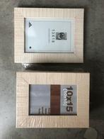 nieuwe houten fotokaders 10 x 15 en 13 x 18, Ophalen, Nieuw