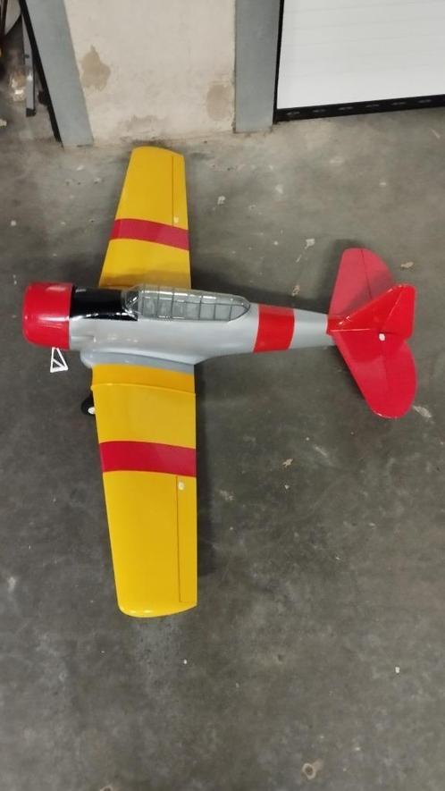 AT6 Texaanse spanwijdte 155 cm, Hobby en Vrije tijd, Modelbouw | Vliegtuigen en Helikopters, Nieuw, Vliegtuig, Groter dan 1:72