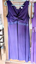 Paars violet kleedje met lovertjes M46, Kleding | Dames, Ophalen, Zo goed als nieuw, Paars