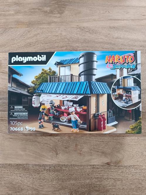 Playmobil Naruto Shippuden 70668 : Ichiraku Ramenshop, Kinderen en Baby's, Speelgoed | Playmobil, Nieuw, Ophalen of Verzenden