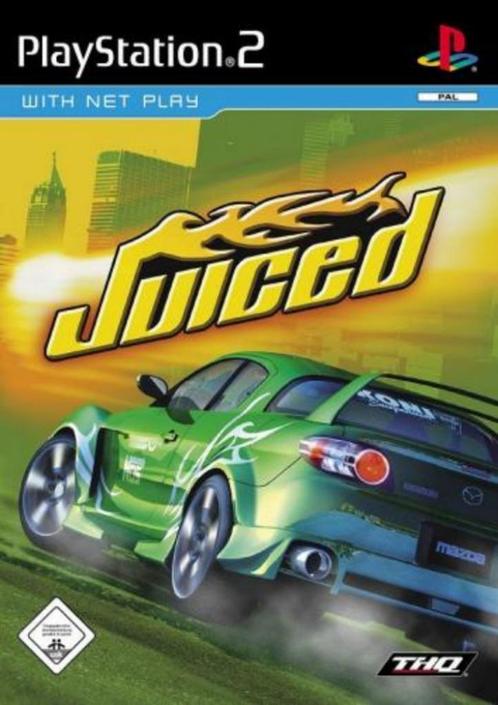Juiced (sans livret), Consoles de jeu & Jeux vidéo, Jeux | Sony PlayStation 2, Utilisé, Course et Pilotage, 1 joueur, À partir de 12 ans