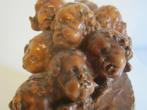 Prof. Sculpture en bois Herman Steiner, 8 têtes d'anges, 192, Antiquités & Art, Envoi