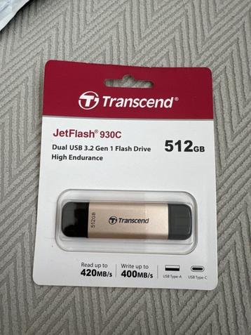 Transcend flashdrive 930C 512 GB