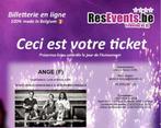 3 Tickets Concert Ange Spirit 66, Tickets & Billets, Concerts | Pop, Mai, Trois personnes ou plus