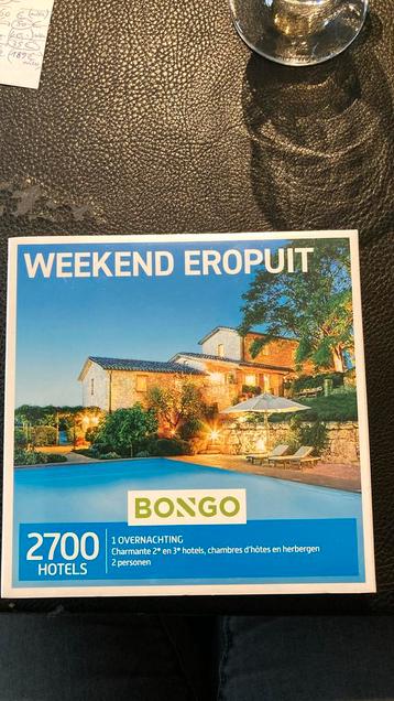 Bongobon “Weekend eropuit” (NIEUW) beschikbaar voor biedingen