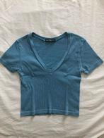 Blauwe Brandy Melville crop top, Vêtements | Femmes, Manches courtes, Taille 36 (S), Brandy Melville, Bleu