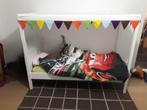 Peuterbed met vlaggen hemel, Kinderen en Baby's, Ophalen, Gebruikt, 70 tot 85 cm, 140 tot 160 cm