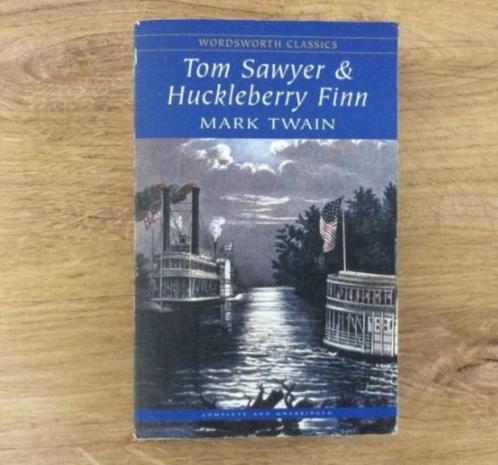 Mark Twain: Tom Sawyer & Huckleberry Finn (Engelstalig), Boeken, Romans, Gelezen, Ophalen of Verzenden