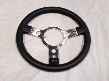 Volant bombé Mountney LEATHER 33" - CLASSIC MINI COOPER ea.., Enlèvement, Neuf, Rover