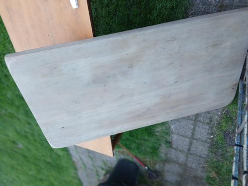 Massief eiken tafelblad, Huis en Inrichting, Tafels | Eettafels, 50 tot 100 cm, 150 tot 200 cm, Vijf personen of meer, Rechthoekig